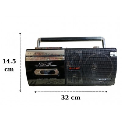 Nostalji Tasarımlı Kaset Ve Müzik Çalar Knstar M-70BT Bluetooth + USB + Sd + Fm Radyo Kaset Çalar Nostalji Tasarımlı Kaset Ve Müzik Çalar Knstar M-70BT Bluetooth + USB + Sd + Fm Radyo Kaset Çalar