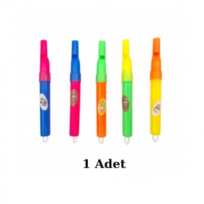 Plastik Kuş Dili Düdük 1 Adet