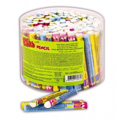 Kalem Sakız Nostaljik Karışık Meyve Aromalı Balonlu 150 Adet