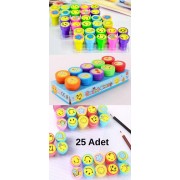 25 Adet Nostaljik Eğitici Mühür-Istampa