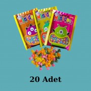 20 Adet Minidots Draje Sakız