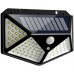 100 Led'li Solar Hareket Sensörlü Su Geçirmez Duvar Lambası