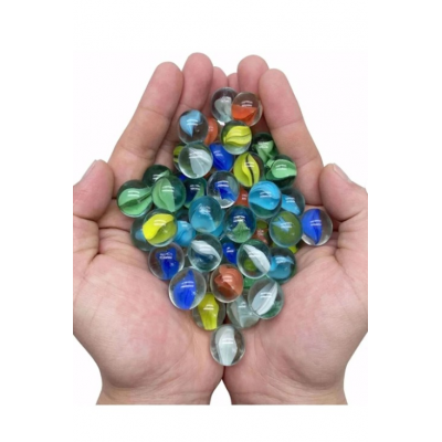 Nostaljik Misket ( Bilye ) 50 Adet