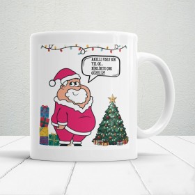 Akıllı Uslu Bir Yıl Ol Yazılı Yılbaşı Temalı Baskılı Kupa