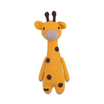 Amigurumi Organik Oyuncak-Uyku Arkadaşı -Örme Zürafa Bebek