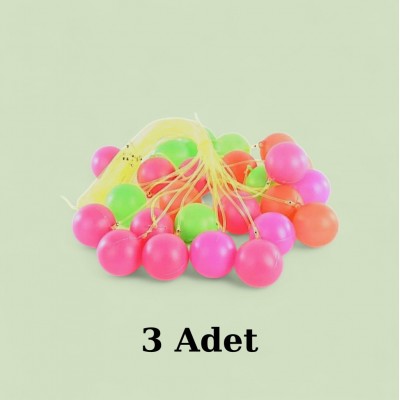 Ayak Topu Hulahop-Halhal 3 Adet