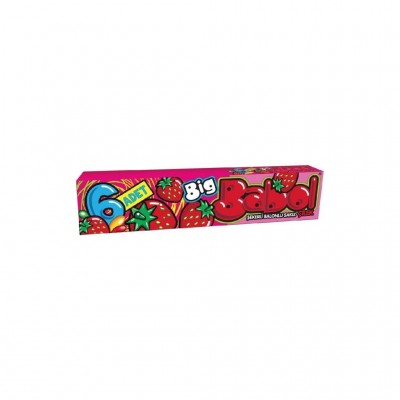 Cikletler - Big Babol Stick Çilek 18'li x 25 gr