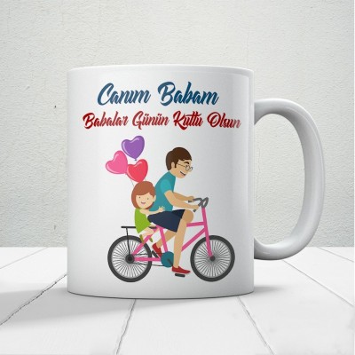 Canım Babam Baskılı Babalar Günü Kupa Bardak Kahve Kupa Bardak-27