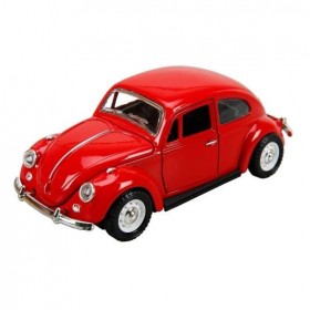 Nostaljik Araba Çek Bırak Model Nostaljik Kırmızı Otomobil