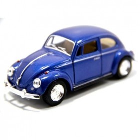 Nostaljik Araba Çek Bırak Model Nostaljik Mavi Otomobil