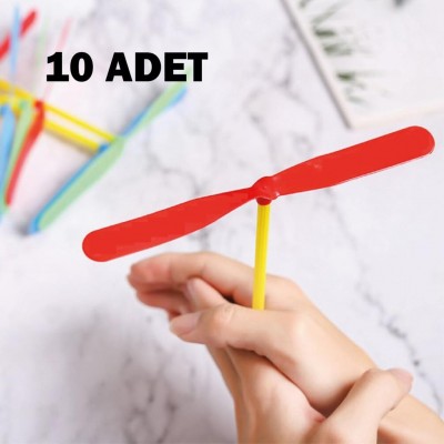 Nostaljik El Pervane Oyuncağı 10 Adet