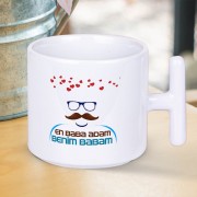 En Baba Adam Benim Babam Yazılı Babalar Gününe Özel T Kupa Bardak