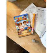 Karne Hediyesi 10 Set Ayıcık Desenli Görünmez Kalem ve Tebrik Kartı