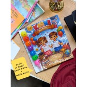 Karne Hediyesi 10 Set Renkli Keçeli Kalem ve Tebrik Kartı