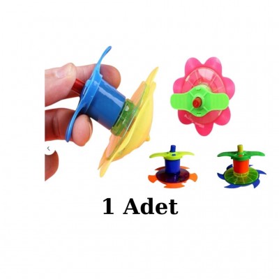 Kurmalı Topaç Çiçek Model (1 Adet)