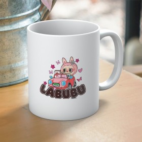 Labubu Baskılı Hediyelik Kupa Mod5