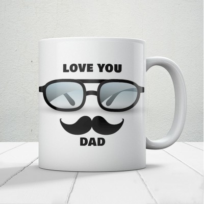 Love You Dad Baskılı Babalar Günü Kupa Bardak-Mod1