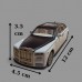 Metal Araba Çek Bırak Rolls Royce Krem Sesli ve Işıklı 