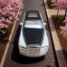 Metal Araba Çek Bırak Rolls Royce Krem Sesli ve Işıklı 