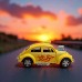 Metal Araba Çek Bırak Vw Bettle Modifiye Sarı Sesli ve Işıklı 