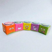 Mini Küp Emoji Figürlü Çim Adam 1 Adet