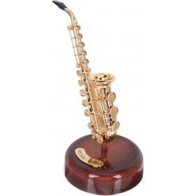 Müzik Kutusu Saksafon Kurmalı Müzik Kutusu Dekoratif Müzik Kutusu