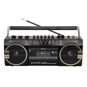 Nostalji Tasarımlı Kaset Ve Müzik Çalar Knstar PX-149 Kaset-Bluetooth-Usb-Sd-Fm