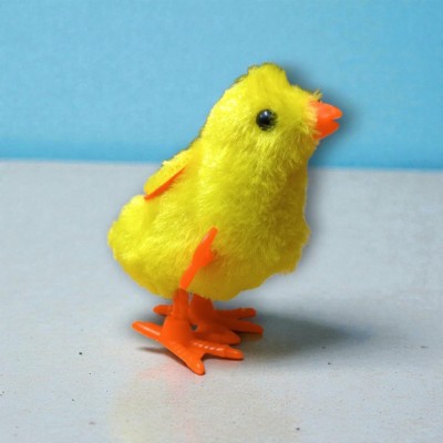 Nostaljik Peluş Kurmalı Civciv