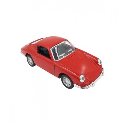 Nostaljik Klasik Metal Çek Bırak Araba Kırmızı Kapılar Açılır ( 1/36 Ölçek ) Mod:5