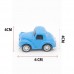 Nostaljik Metal Çek Bırak Araba Mini Mavi Otomobil