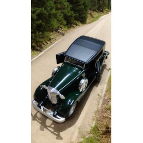 Nostaljik Metal Çek Bırak Araba Yeşil Kapılar Açılır ( 1/36 Ölçek )