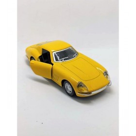 Nostaljik Metal Çek Bırak Araba Sarı Kapılar Açılır ( 1/36 Ölçek ) Mod:1