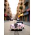 Nostaljik Klasik Çek Bırak Pembe Metal Araba – Koleksiyonluk Metal Model