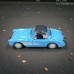 Nostaljik Metal Çek Bırak Mavi 1957 Chevrolet Corvette Araba Kapılar Açılır Nostaljik Metal Çek Bırak Mavi 1957 Chevrolet Corvette Araba Kapılar Açılır