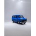 Nostaljik Metal Çek Bırak Ford Sesli ve Işıklı Minibüs Mavi ( 1/36 Ölçek )