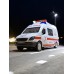 Metal Çek Bırak Sesli ve Işıklı Ambulans ( 1/36 Ölçek )