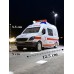 Metal Çek Bırak Sesli ve Işıklı Ambulans ( 1/36 Ölçek )