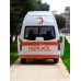 Metal Çek Bırak Sesli ve Işıklı Ambulans ( 1/36 Ölçek )