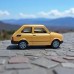 Nostaljik Metal Çek Bırak Sarı Fiat 126 Araba Kapılar Açılır