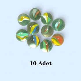 Nostaljik Misket ( Bilye ) 10 Adet