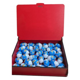 Ozmo Mini Yumurta ( 35 Adet ) Kırmızı Ahşap Hediye Kutusu Yumurta Sevdiklerinize Hediye Ozmo Mini Eggs Kırmızı Ahşap Kutulu