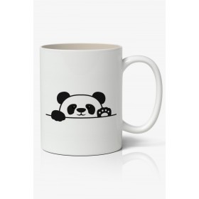 Sevimli Panda Baskılı Kupa Bardak Baskılı Kahve Kupa Bardak