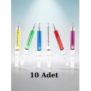 Şırınga Model 0.7 Uçlu 10 Adet Hediyelik Doktor Ve Hemşire Kalemi