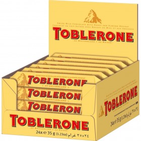 Toblerone Sütlü Çikolata 35 gr 24'lü paket