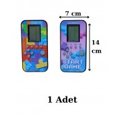 Yeni Model Nostaljik Tetris 1 Adet ( Piller Hediyedir )