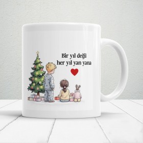 Yeni Yıl Gecesinin Büyüsünü Yansıtan, Koleksiyonluk Şık ve Zarif Hediyelik Kupa